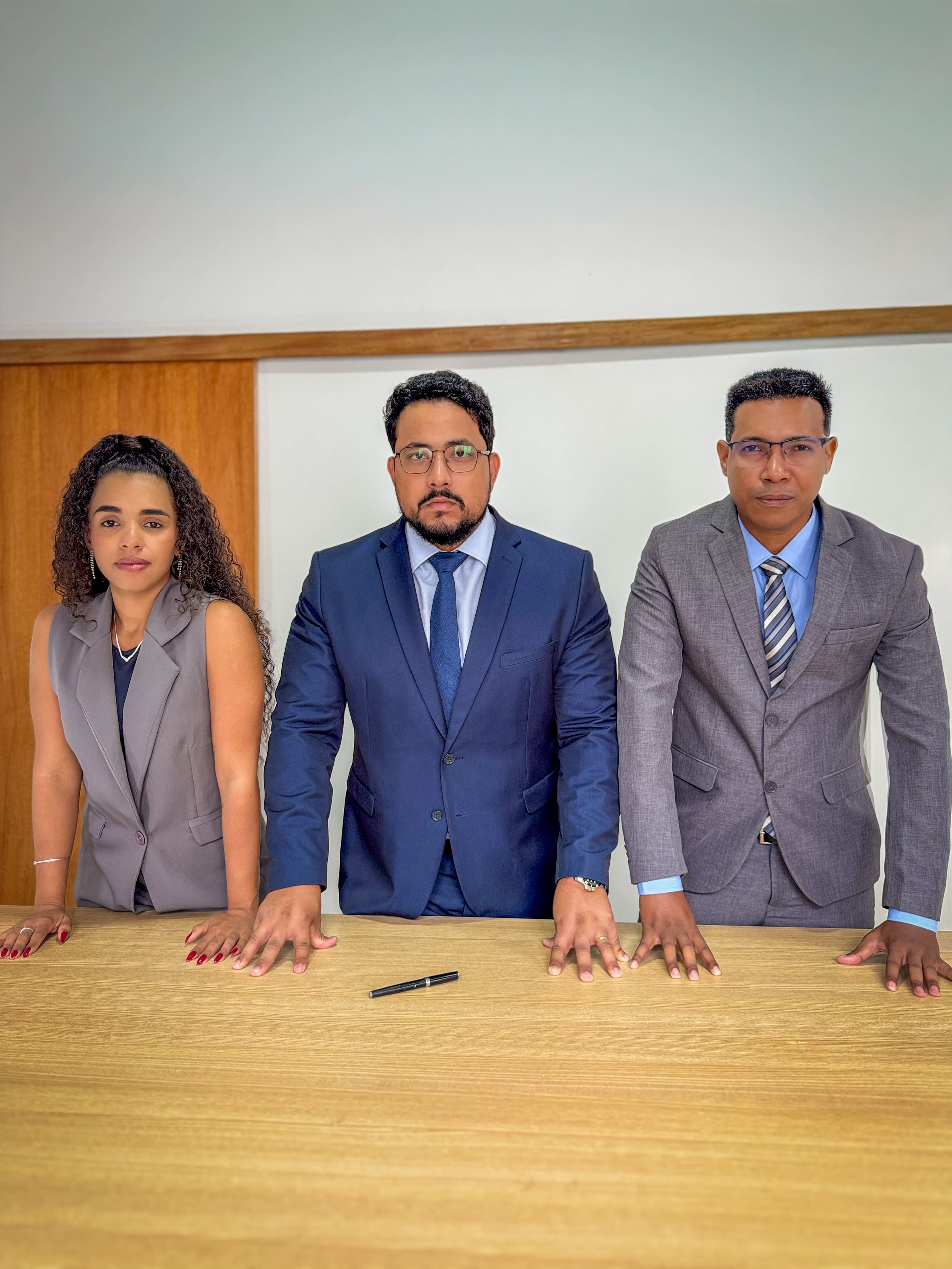 Felipe Santiago e equipe